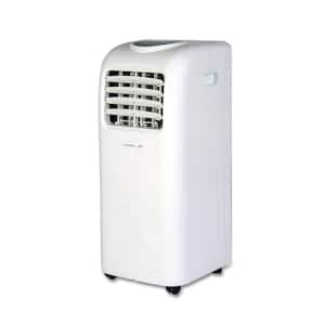 8,000 BTU (5,000 BTU DOE) Portable Air Conditioner with Dehumidifier and Mirage Display in White