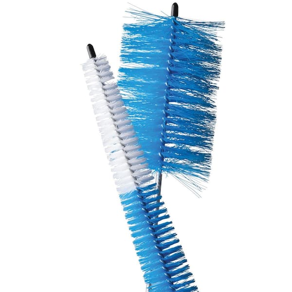Uxcell Disposable Crevice Cleaning Tool Brushes Kit, Blue 30 Pack 