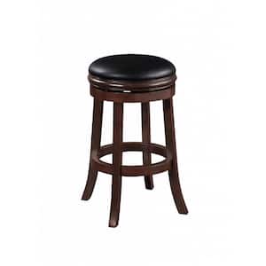29 in. Cappuccino Backless Bar Stool