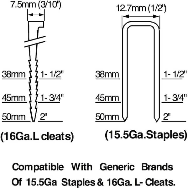 Individual Wrapped, 16Ga-3/2 inches(38mm) Easy to Use