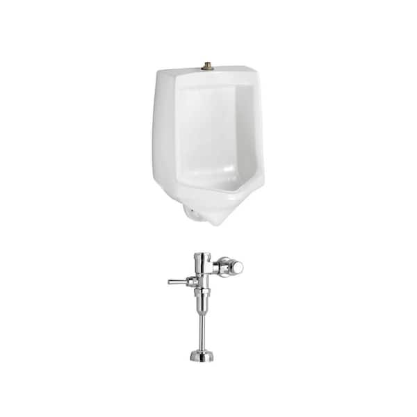 Trimbrook Urinal (0.85-1.0 GPF) and Ultima Manual Flush Valve (1.0 GPF) Combo