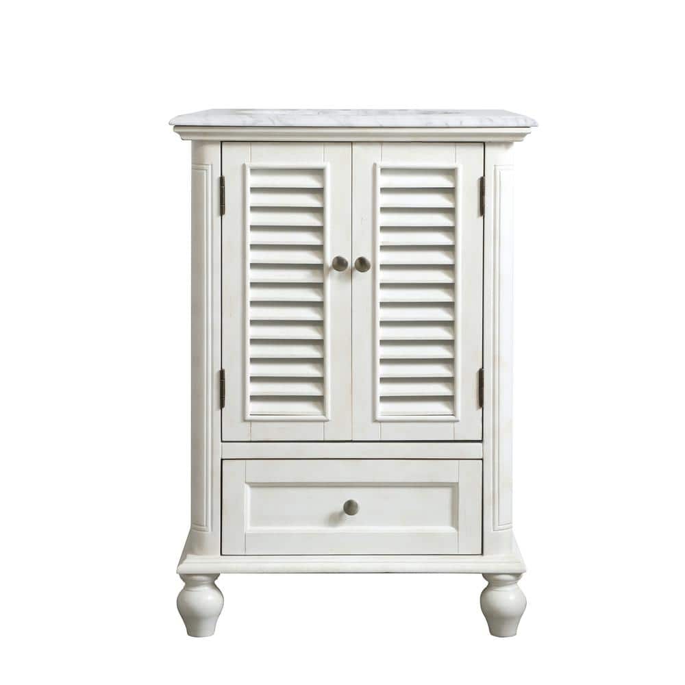 Timeless Home 24 in. W x 22 in. D x 35 in. H Single Bathroom Vanity in Anti