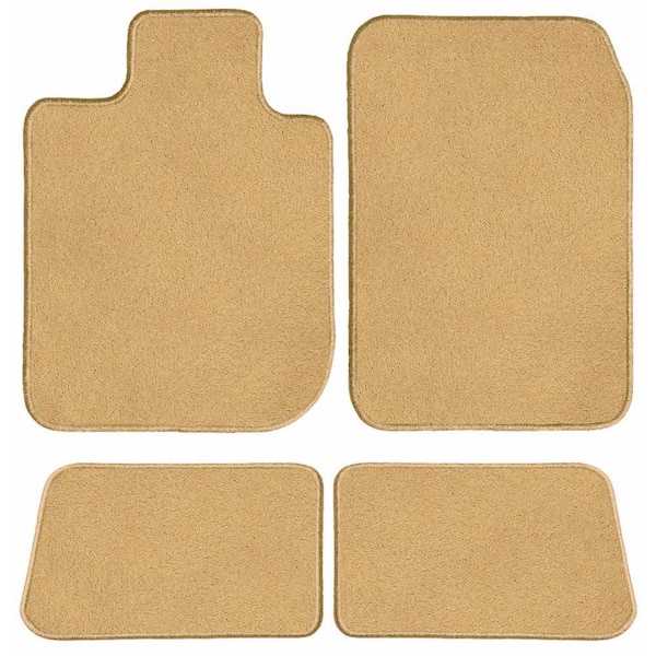 Ford Explorer Beige Classic Carpet Car Mats/Floor Mats, Custom Fit for 2006-2010 - Driver, Passenger and Rear Mats