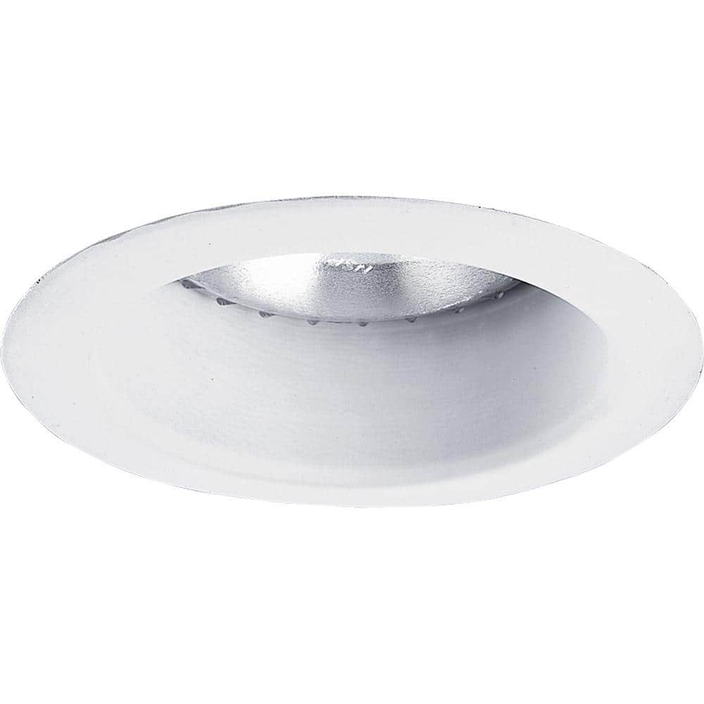 Progress Lighting 5 in. White Recessed Open Trim