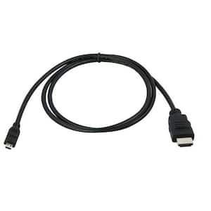SANOXY 10 ft. Micro USB Male to HDMI Male MHL Cable SNX-CBL-LDR-U2110-1110  - The Home Depot