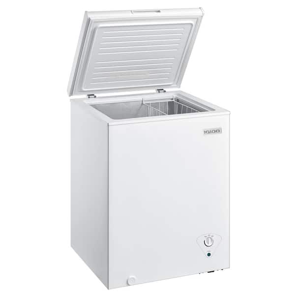 IGLOO 5.0 cu. ft. Chest Freezer in White ICFMD50WH6A - The Home Depot