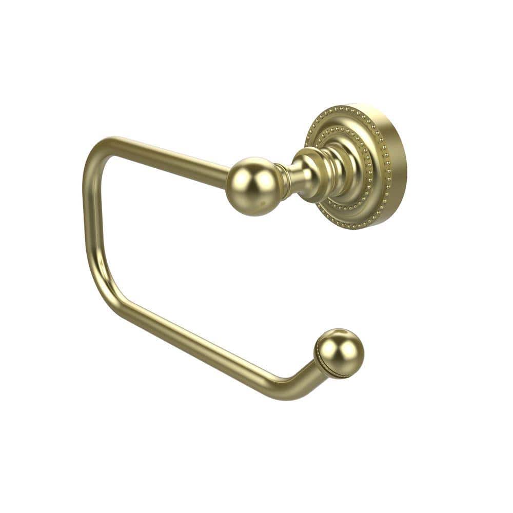 Dottingham Satin Brass European Style Toilet Tissue Holder