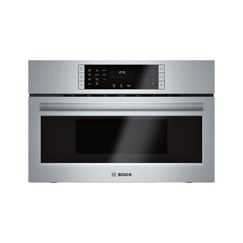 Bosch Benchmark Benchmark Series 30 in. Single Electric Speed Wall Oven with Convection in Stainless Steel, Silver
