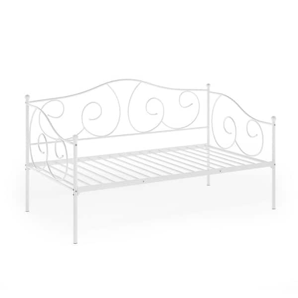 Furinno Angeland Carca White Metal Daybed