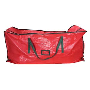 43 in. Red and Green Multi-Purpose Christmas Storage Bag