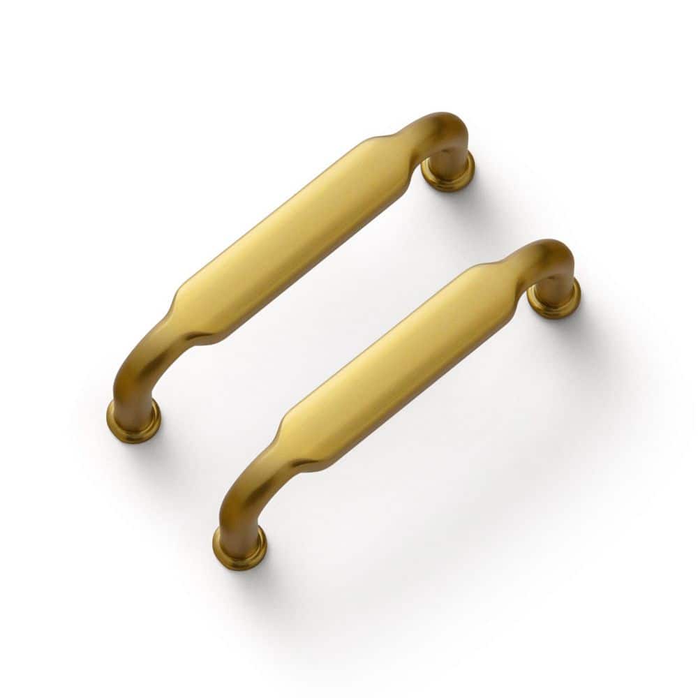 12-Pack 3 in. (76mm) Modern Brushed Gold Zinc Alloy Cabinet Bar Pulls price history on PriceWatchPro