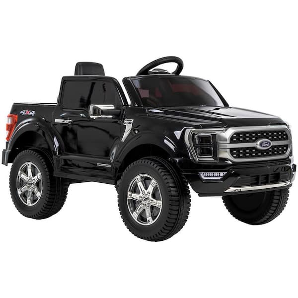 Huffy Ford F-150 Platinum 6-Volt Battery Kids Ride-On Truck in Black 17581  - The Home Depot