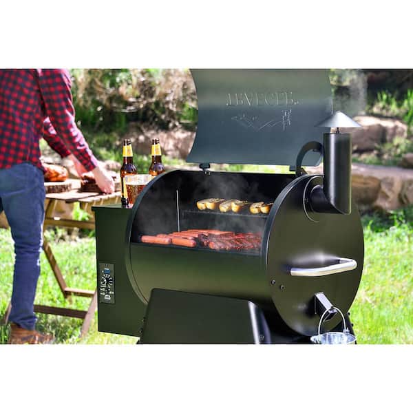 Traeger Pro Series 34 Pellet Grill in Bronze TFB88PZB - The Home Depot