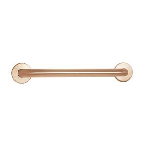 18 in. CuVerro Copper Alloy Antimicrobial, Bathroom Shower Grab Bar, 1-1/4 in. Dia.