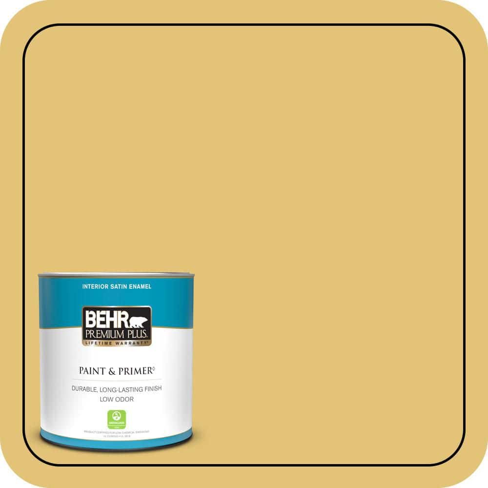 1 qt. #370D-5 Summer Field Satin Enamel Low Odor Interior Paint & Primer price history on PriceWatchPro