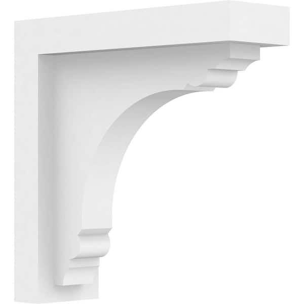 Ekena Millwork Standard Warren 1.5 in. W x 5 in. H x 5 in. D Signature Urethane Polyurethane Bracket