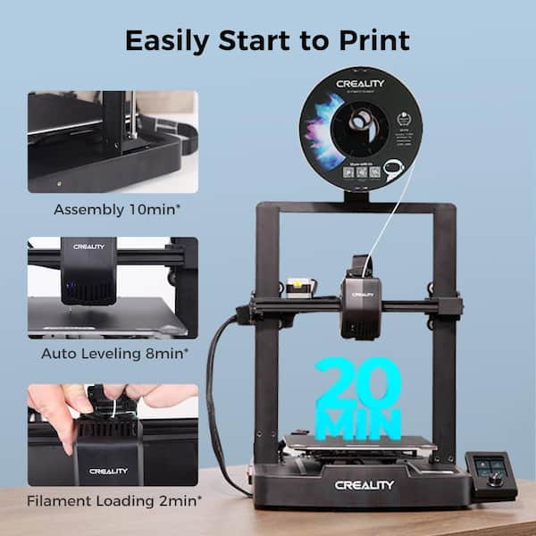 Lukyamzn DIY 3D Printers with CR Touch Auto Leveling, Sprite