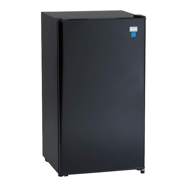 Avanti 19 in. 3.2 cu.ft. Mini Refrigerator in Black without Freezer
