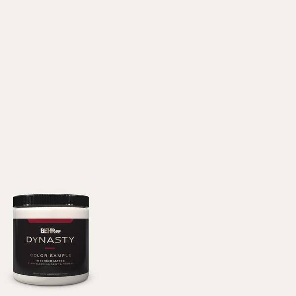 BEHR DYNASTY Home Decorators 8 oz. HDCMD06 Nano White Matte Stain
