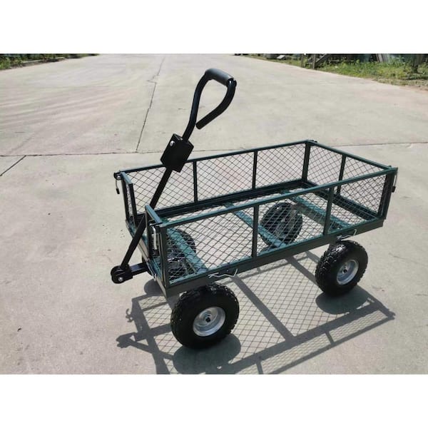 40 in. L x 20 in. W x 22 in H, 8.25 cu. ft. capacity Small Steel