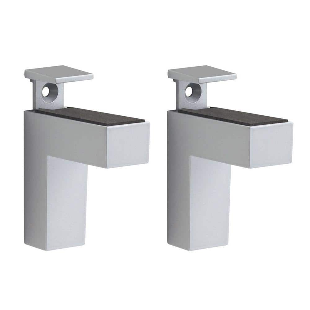 UPC 873214005525 product image for ELIOT 0.2 in.-1.6 in. Silver Adjustable Shelf Bracket (2-Pack) | upcitemdb.com