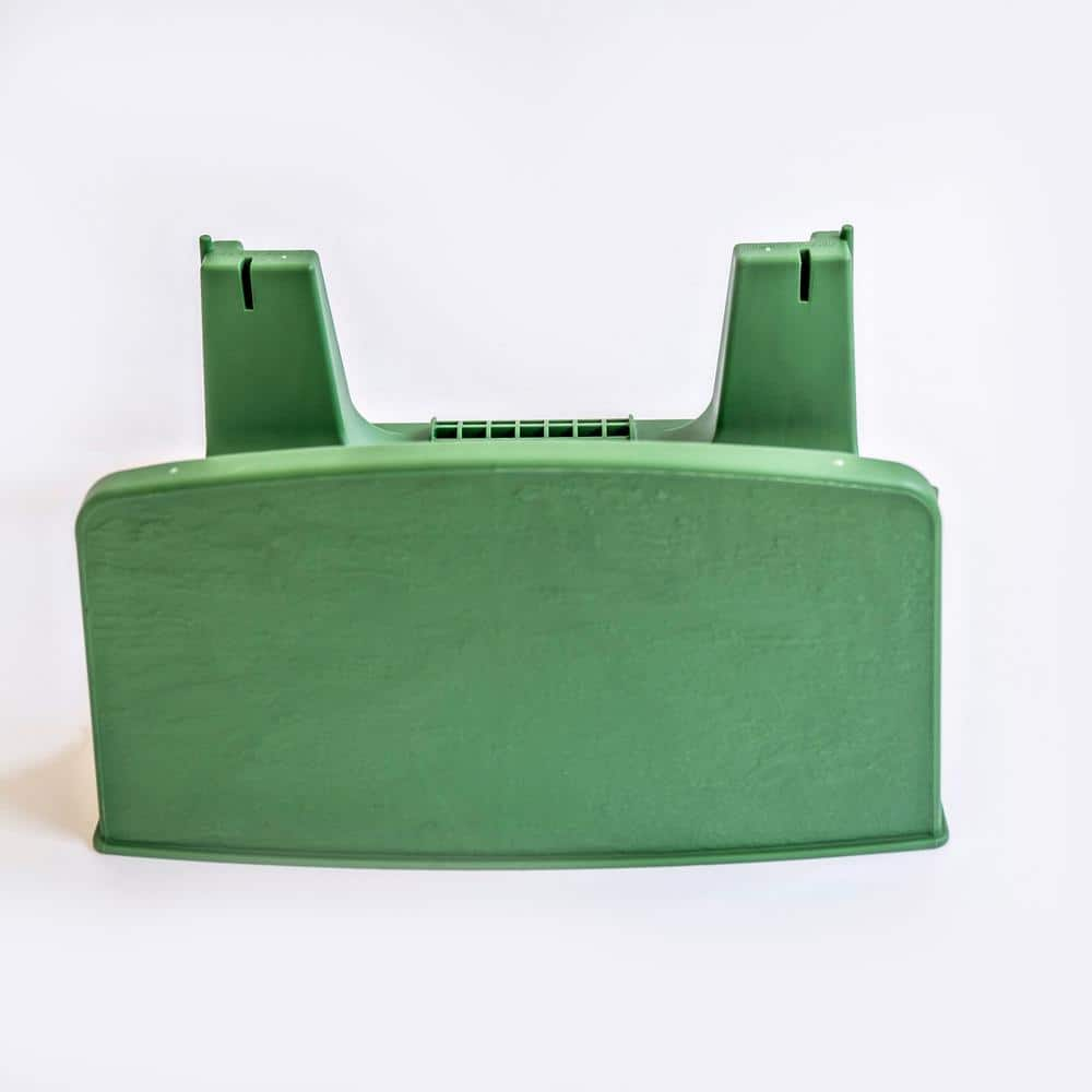 VARDEN P100 8 in. x 15.3 in. x 6 in. Green Plastic Retaining Wall Blocks  (Box of 10) VG-P100SR-310 - The Home Depot