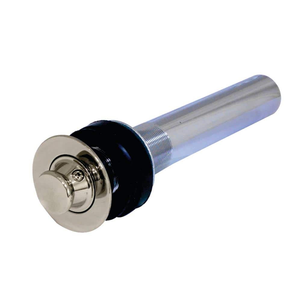 Lift and Turn Bathroom Sink Drain without Overflow, Polished Nickel price history on PriceWatchPro