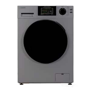 1.62 cu. ft. RV Pet Version Compact 110-Volt Vented 15 lbs. Sani Washer Dryer Combo 1400RPM in Silver