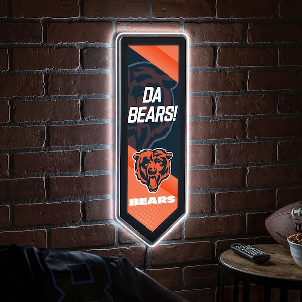 Chicago Bears LED Wall Pennant