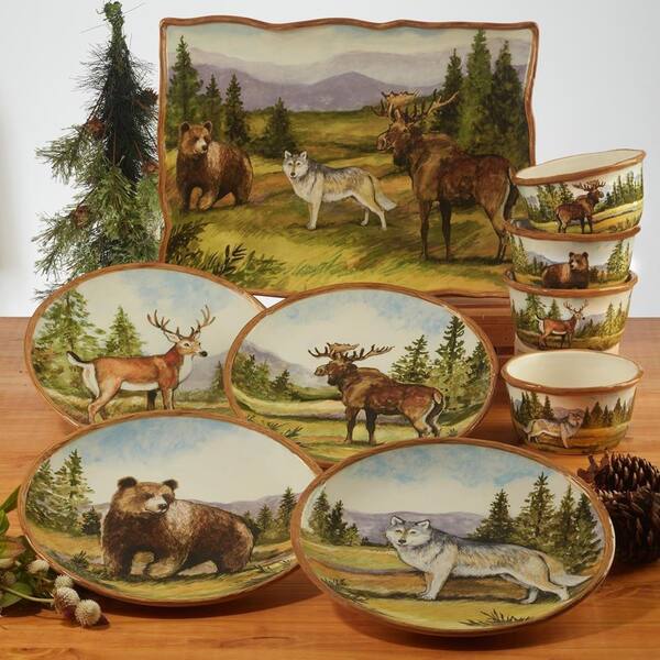 Certified International Mountain Summit Assorted Colors Canape