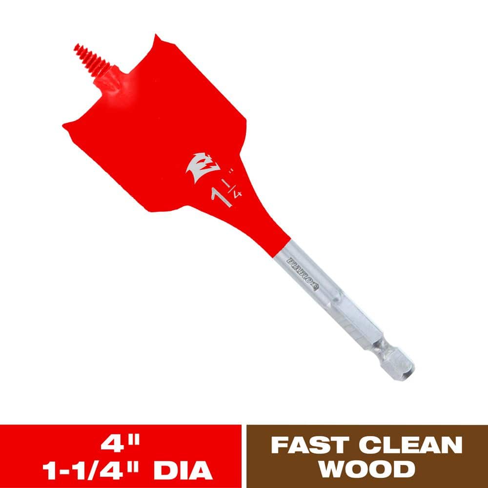 1-1/4 in. x 4 in. SPEEDemon Spade Bit price history on PriceWatchPro