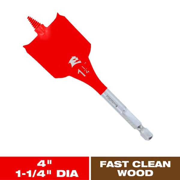 1-1/4 in. x 4 in. SPEEDemon Spade Bit