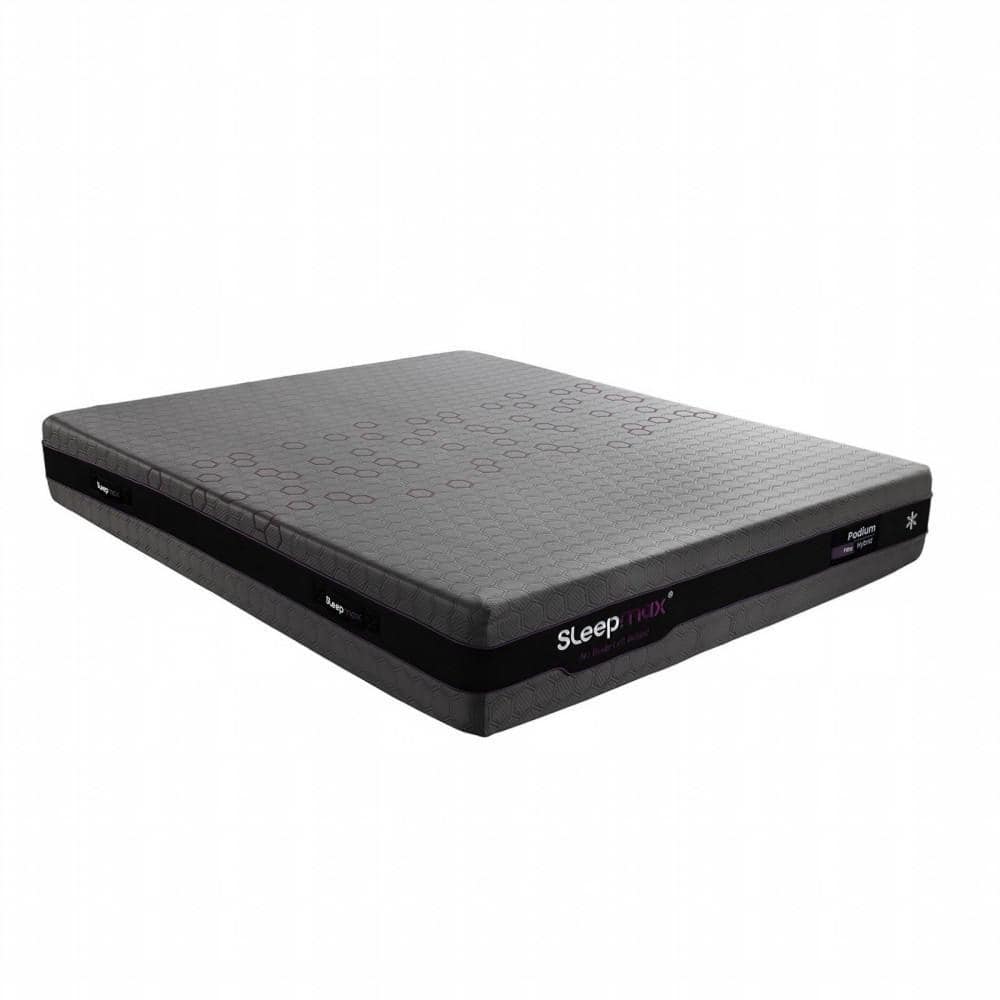 12 in. Medium Tight Top King Firm Hybrid Cooling Mattress with Gel Memory Foam Latex and Honeycomb Matrix Pocket Springs