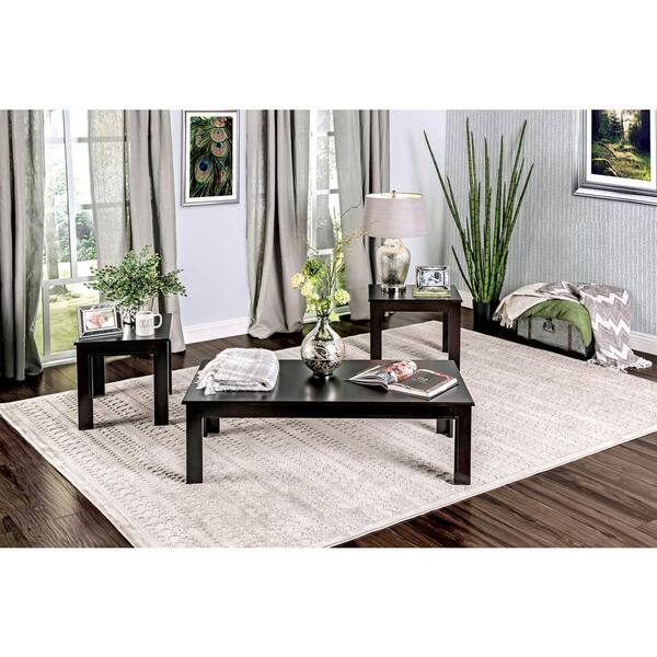 Filipek 3 piece coffee deals table set