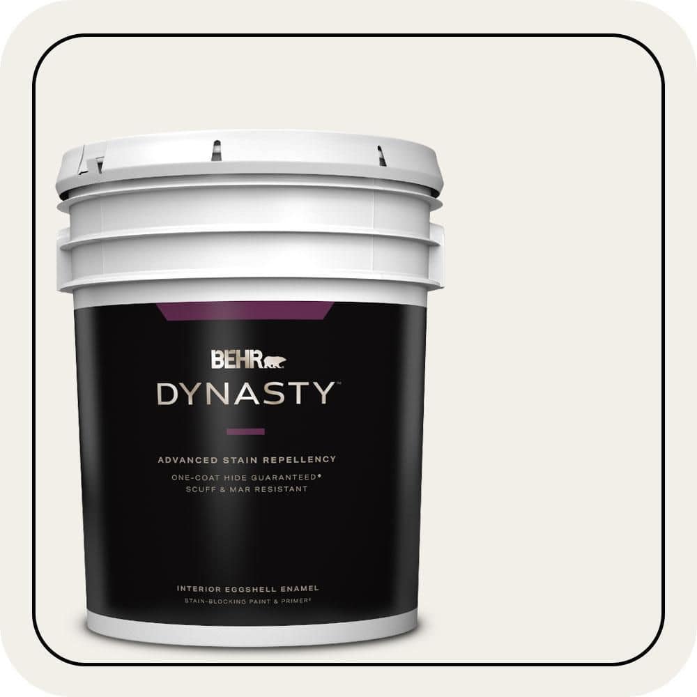 5 gal. #T11-13 Fuji Snow Eggshell Enamel Interior Stain-Blocking Paint & Primer price history on PriceWatchPro