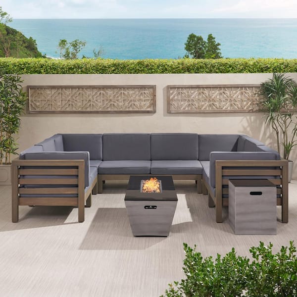 outdoor fire pit sectional