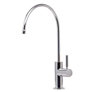 Single-Handle Instant Cold Water Dispenser in Polished Stainless Steel