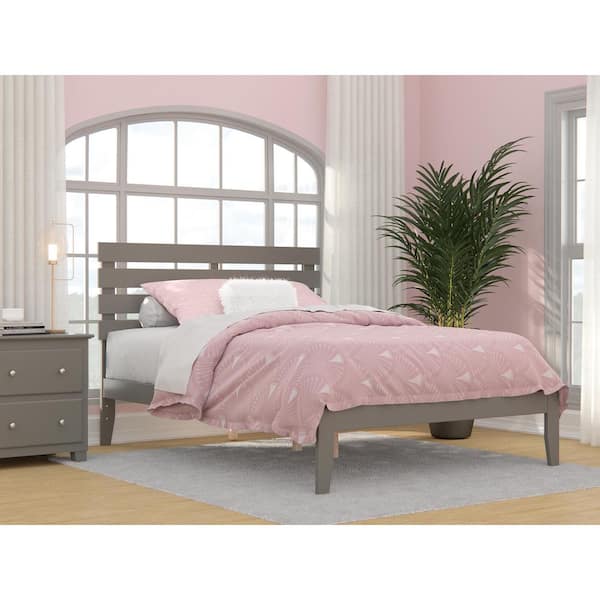 AFI Oxford Full Bed with USB Turbo Charger in Grey