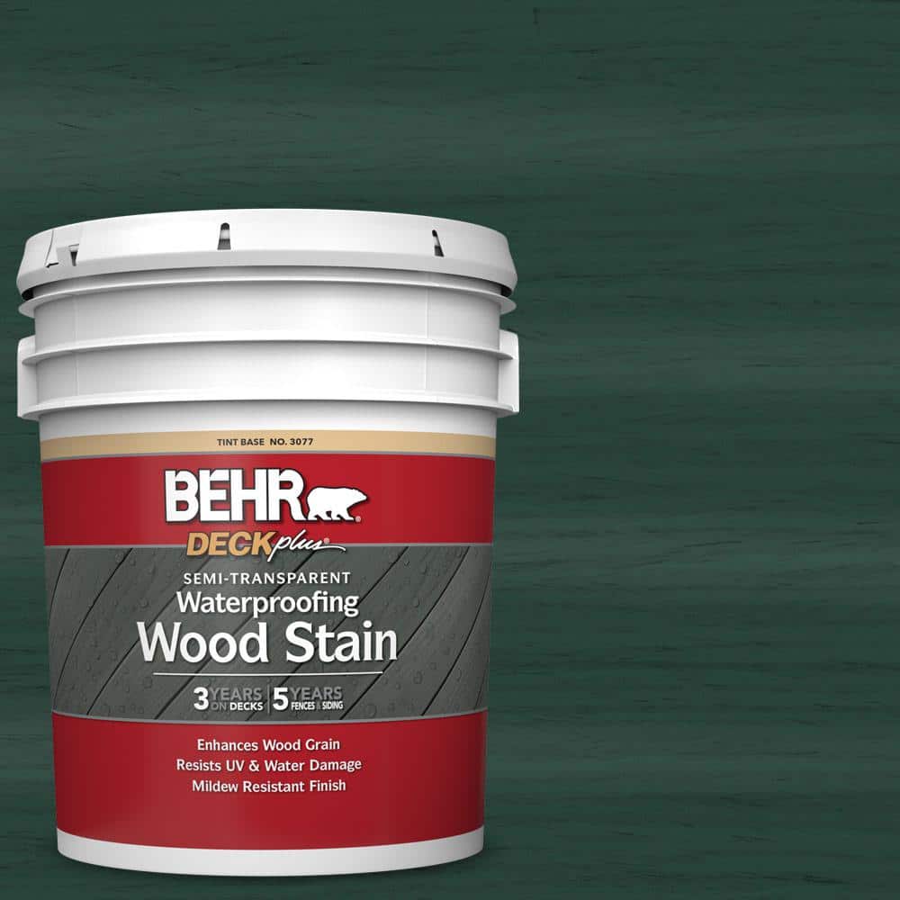5 gal. #ST-114 Mountain Spruce Semi-Transparent Waterproofing Exterior Wood