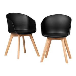 Flam Black Chair (Set of 2)