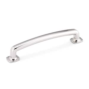 Terrebonne Collection 5 1/16 in. (128 mm) Polished Nickel Transitional Cabinet Bar Pull