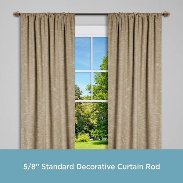 Window Treatments Hardware Fine Lines New Mini Curtain Rod 22 120 3 Lengths Adjustable Gold Home Garden Window Treatments Hardware Fine Lines, Mini Curtain Rods