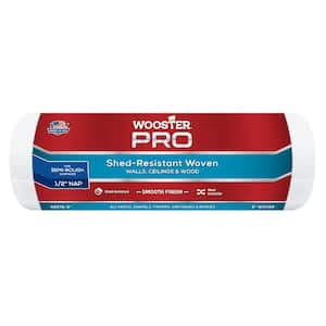 Wooster 9 in. x 1/2 in. High-Density Woven Acrylic Roller Covers (Case of 21)