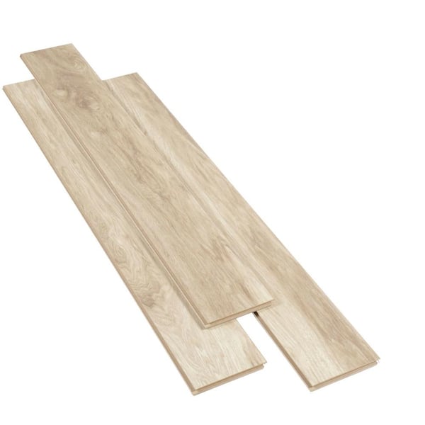 Home Decorators Collection Shefton Hickory 12mm Thick x 6.1 in. Wide x 47.64 in. Length Laminate Flooring (14.13 sq. ft. / case)