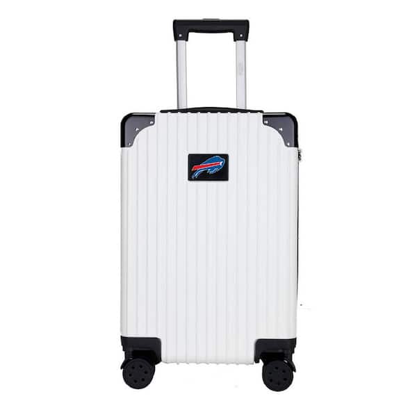 Mojo Buffalo Bills premium 2-Toned 21 in. Carry-On Hardcase in White