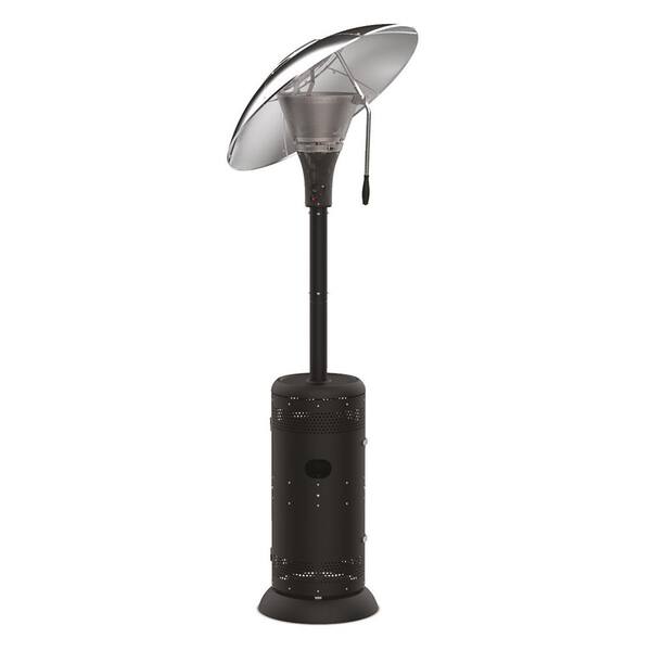 Hampton Bay Slate Gray 48,000 BTU Commercial Heat Focus Patio Heater