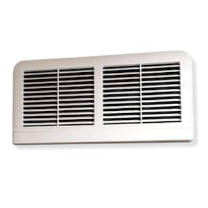 14 in. x 6 in. ABS Plastic Filtered Sidewall Return Air Grille in White