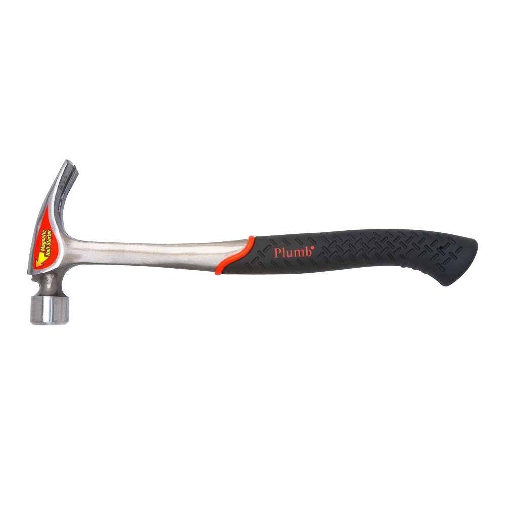 Plumb 16 oz. Solid Steel AntiShock Premium Ripping Claw HammerSS16RN