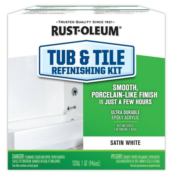 NEW Rustoleum Tub on sale and tile refinishing kit- white