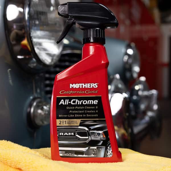 MOTHERS 12 oz. California Gold All-Chrome Polish and Cleaner Spray